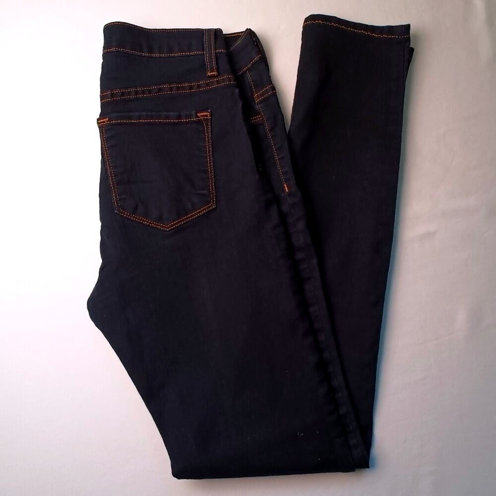 Flying Monkey Womens High Rise Skinny Dark Wash Jeans Size 28/6 Indigo Blue